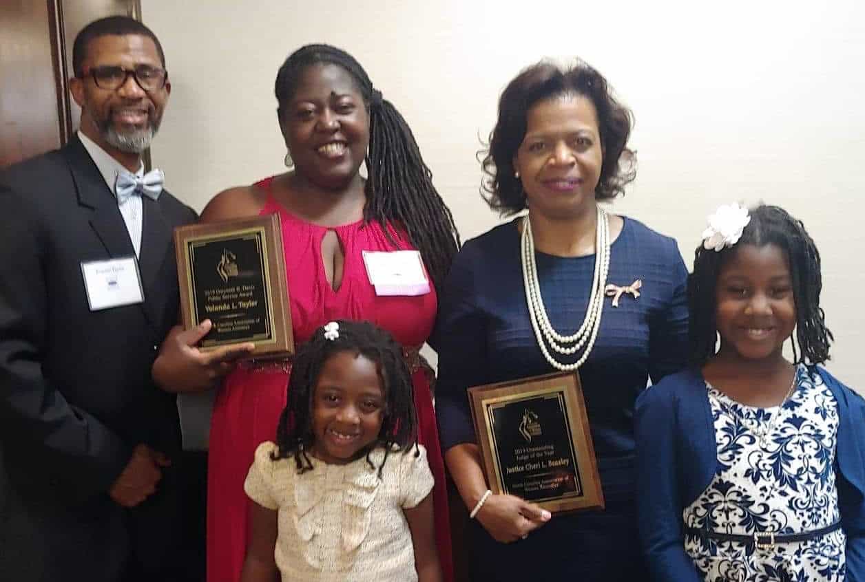 NC Association of Women Attorneys honors Yolanda Taylor with public ...